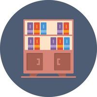 Shelving Creative Icon Design vector