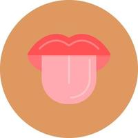 Tongue Creative Icon Design vector