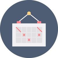 Calendar Creative Icon Design vector
