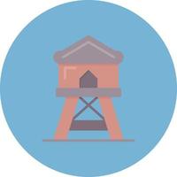 Watchtower Creative Icon Design vector
