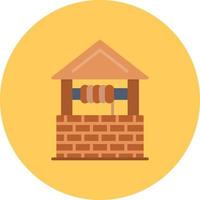 Water Well Creative Icon Design vector