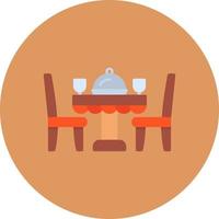 Dinner Creative Icon Design vector