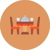 Dinner Creative Icon Design vector