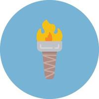 Pirates Torch Creative Icon Design vector