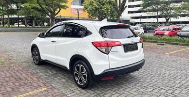 Indonesia, Surakarta, October 25, 2022, Honda HR-V is a subcompact crossover SUV produced by Honda of Japan photo