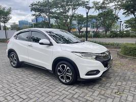 Indonesia, Surakarta, October 25, 2022, Honda HR-V is a subcompact crossover SUV produced by Honda of Japan photo