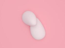 white stone podium products display minimal mockup 3d render. scene front view pink room and pink background podium shape nature. stand show cosmetic product. Stage showcase on pedestal podium. photo