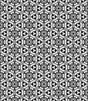 Black and white seamless abstract pattern. Background and backdrop. Grayscale ornamental design. vector