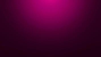 astratto ciclo continuo superiore centro rosa viola bagliore leggero video