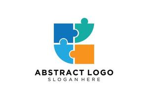 colección de logotipos de personas y familias abstractas vectoriales, iconos de personas, plantilla de logotipo de salud, símbolo de cuidado. vector