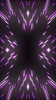 Abstract purple kaleidoscope background. geometric figures. motion graphics video