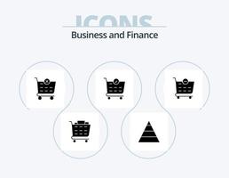 Finance Glyph Icon Pack 5 Icon Design. . . shopping cart. shopping cart. checkout vector