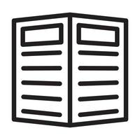 Leaflet Icon Design vector