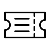 Ticket Icon Design vector