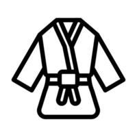 diseño de icono de judo vector