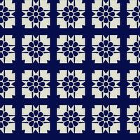 patrón de talavera. azulejos portugal. adorno turco. mosaico de azulejos marroquíes. porcelana española. vajilla de cerámica, diseño de impresión popular para fondo, alfombra, papel pintado, tela, ilustración vectorial. vector