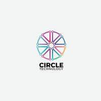 circle icon vector gradient colorful