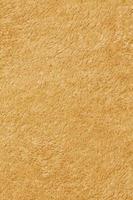 Realistic vector illustration of yellow terry cloth for towels. Yellow fabric and texture concept. Close up terry cloth towel.