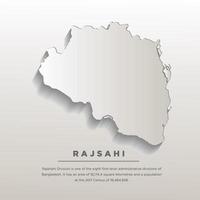 Rajshahi isometric map with blend vector