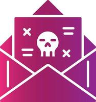 Blackmail Creative Icon Design vector