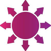 Influence Creative Icon Design vector