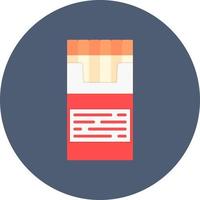 Cigarette Creative Icon Design vector