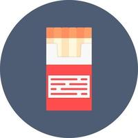 Cigarette Creative Icon Design vector