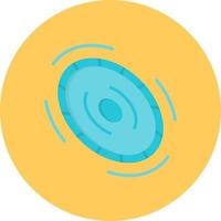 Frisbee Creative Icon Design vector