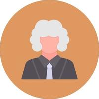 Judge Creative Icon Design vector