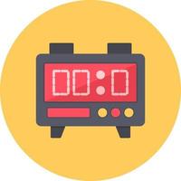 Digital Stopwatch Creative Icon Design vector