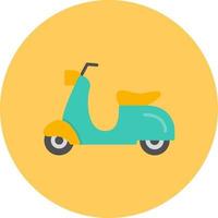 Scooter Creative Icon Design vector