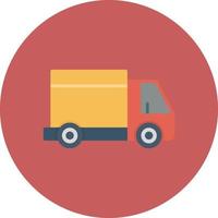 Delivery Truck Creative Icon Design vector