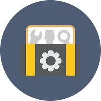Toolbox Creative Icon Design vector