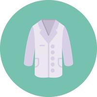 Lab Coat Creative Icon Design vector