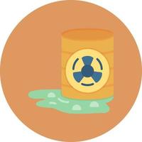 Toxic Waste Creative Icon Design vector