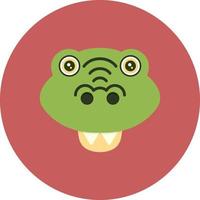 Crocodile Creative Icon Design vector