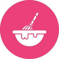 Mixing Ingredient Glyph Circle Icon vector