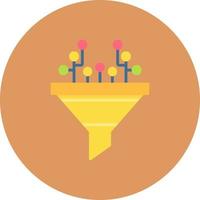 Filter Creative Icon Design vector