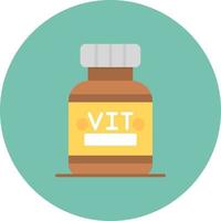 Vitamins Creative Icon Design vector