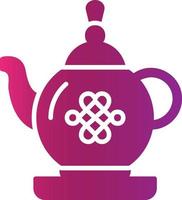 Teapot Creative Icon Design vector