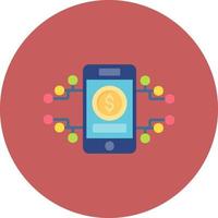 Digital Money Creative Icon Design vector