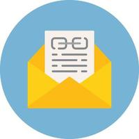 Email Link Creative Icon Design vector