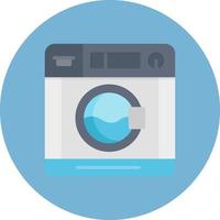 Washing Machine Creative Icon Design vector