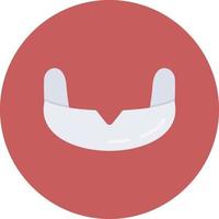 Gum Shield Creative Icon Design vector