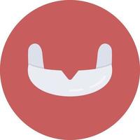 Gum Shield Creative Icon Design vector