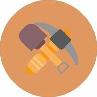 Material Mining Creative Icon Design vector