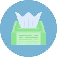 Tissue Box Creative Icon Design vector