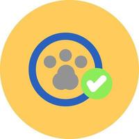 Pet Friendly Creative Icon Design vector