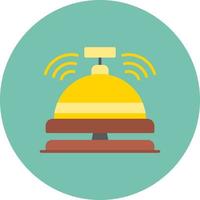 Reception Bell Creative Icon Design vector