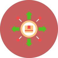 Distribution Creative Icon Design vector